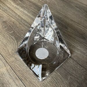Heavy modern candle holder